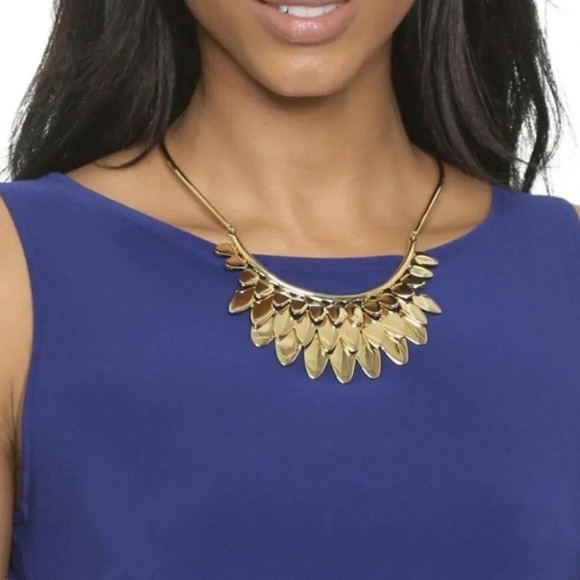 Kate Spade Fancy Flock Collar Gold Necklace - Picture 2 of 4